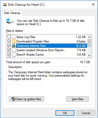 Hello face disk cleanup software