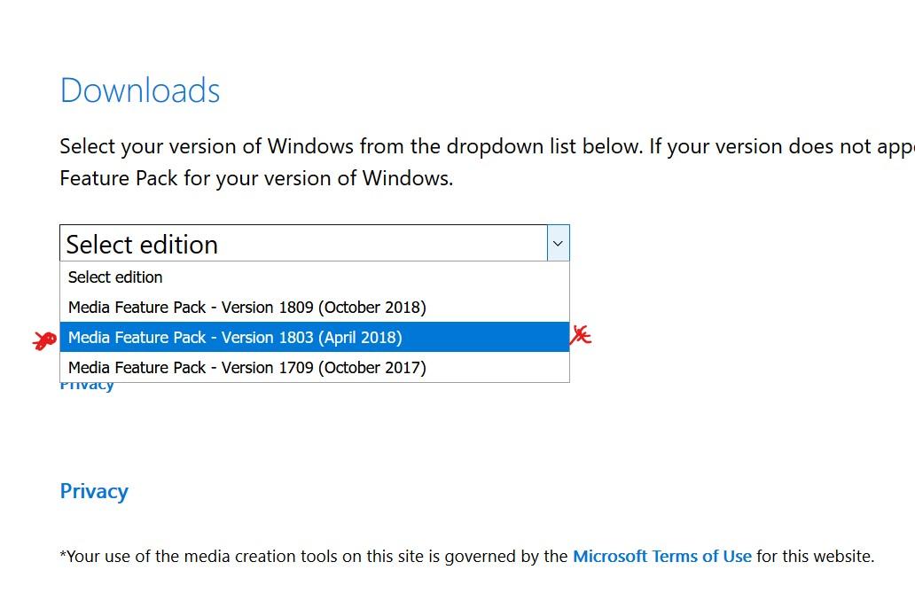 Mes Obsesión ingresos Difficulty Installing Media Features Pack [Windows Media - Microsoft  Community