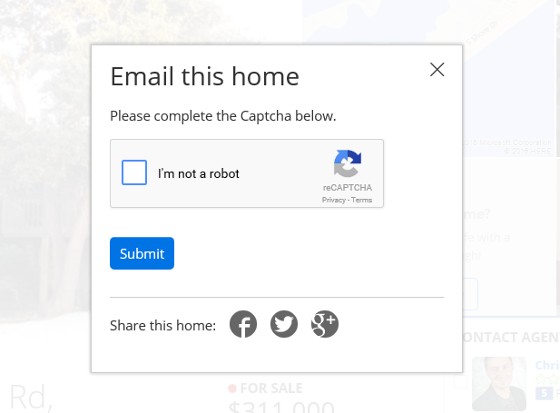 Google S Recaptcha Security Widget Not Displaying A Security Image Microsoft Community