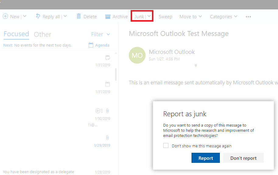 Too Much Spam Getting Through To Outlook 365 - Microsoft Community