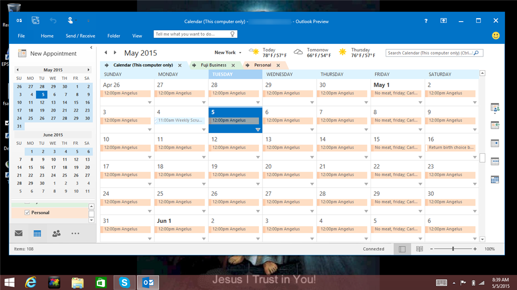 Calendar Layout - Microsoft Community