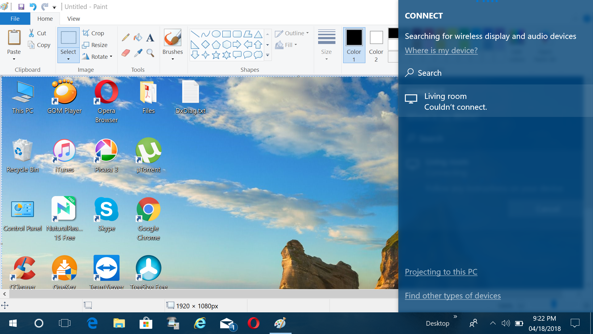 Screen Cast Windows 10