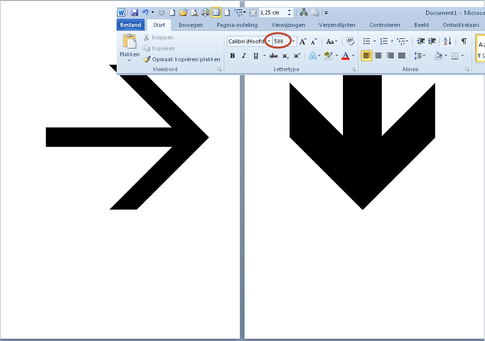 Insertion d une fl che dans un document Word Communaut Microsoft