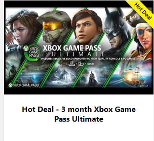 The Shortcut on X: 🚨$20 off Xbox Game Pass Ultimate EACH QUARTER (you can  buy & redeem up to 3 years' worth) – Microsoft will increase prices  TOMORROW! Guide to get my