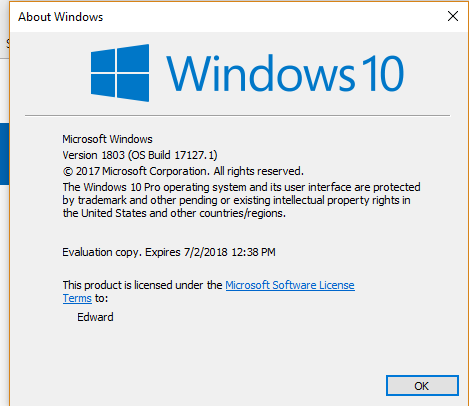 download feature update to windows 10 version 1803
