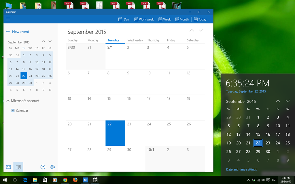 calendar error (wrong day of the week) windows 10 Microsoft Community