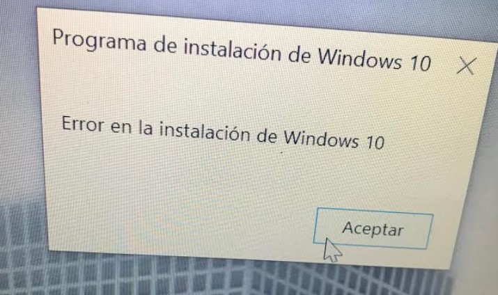 Error En La Instalación De Windows 10 Microsoft Community 7800