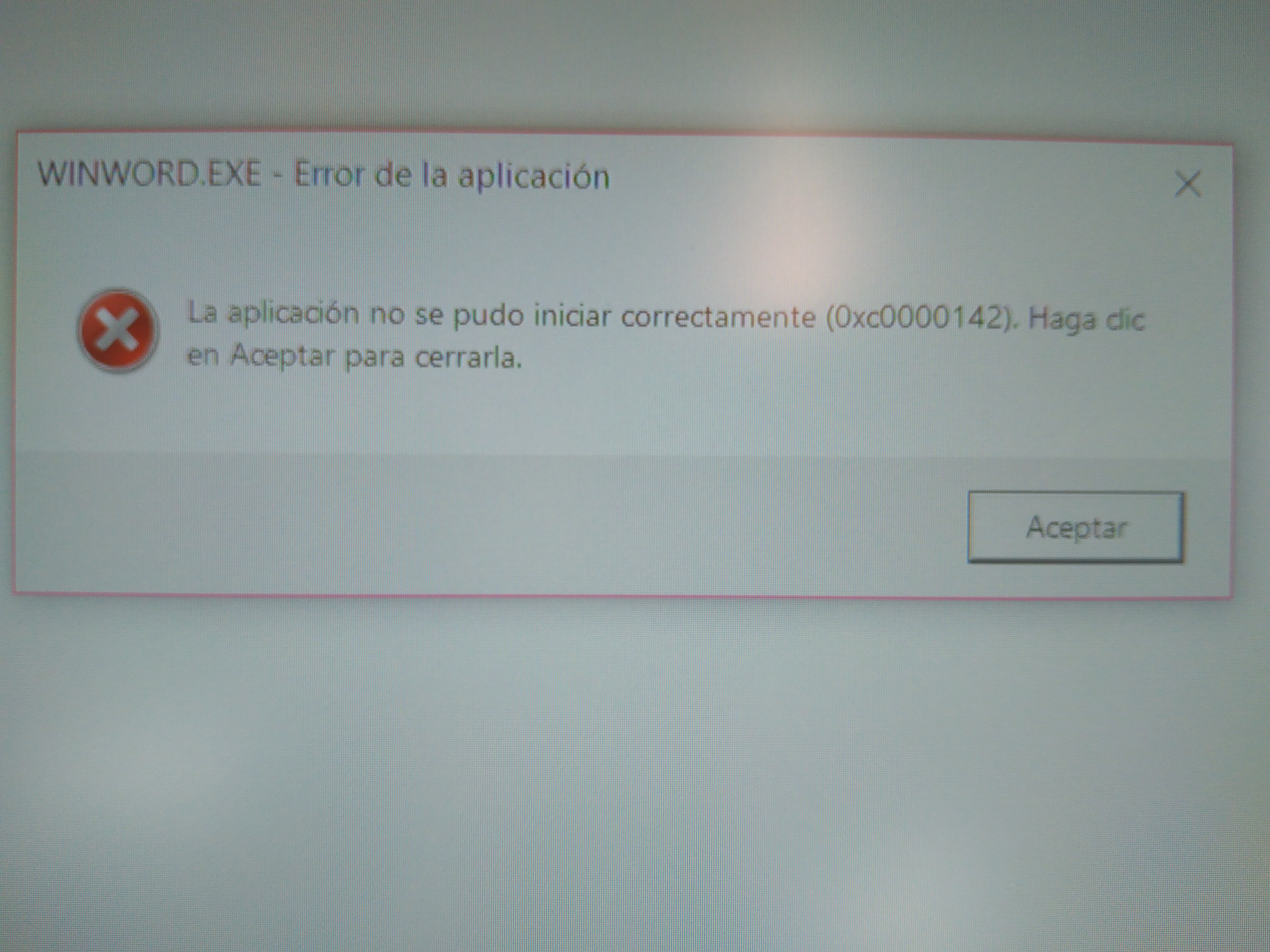 Office 365 : Error  al ejecutar aplicaciones. - Microsoft  Community