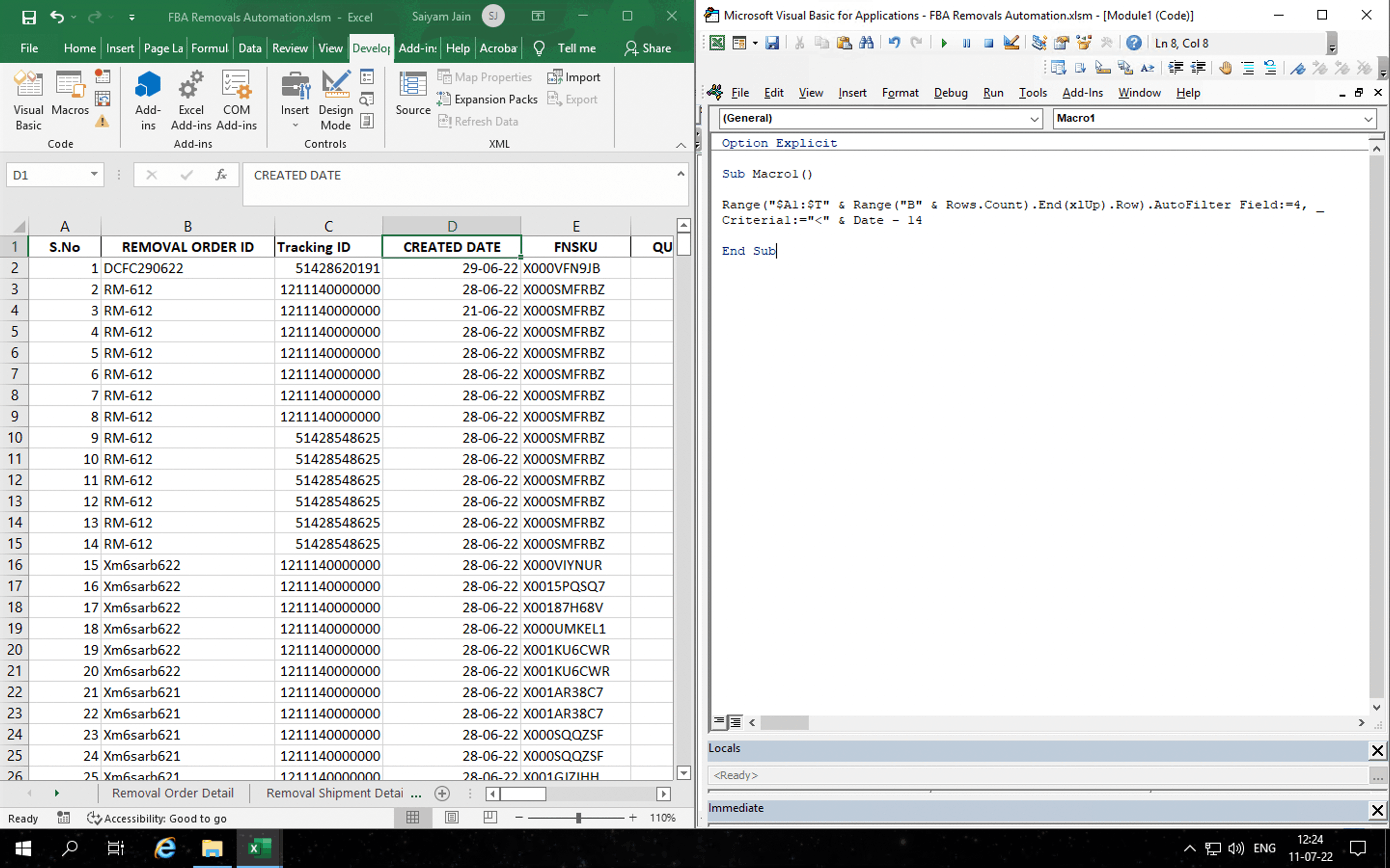 Vba Is Not Filtering Date When I Am Using A Date 14 Microsoft Community