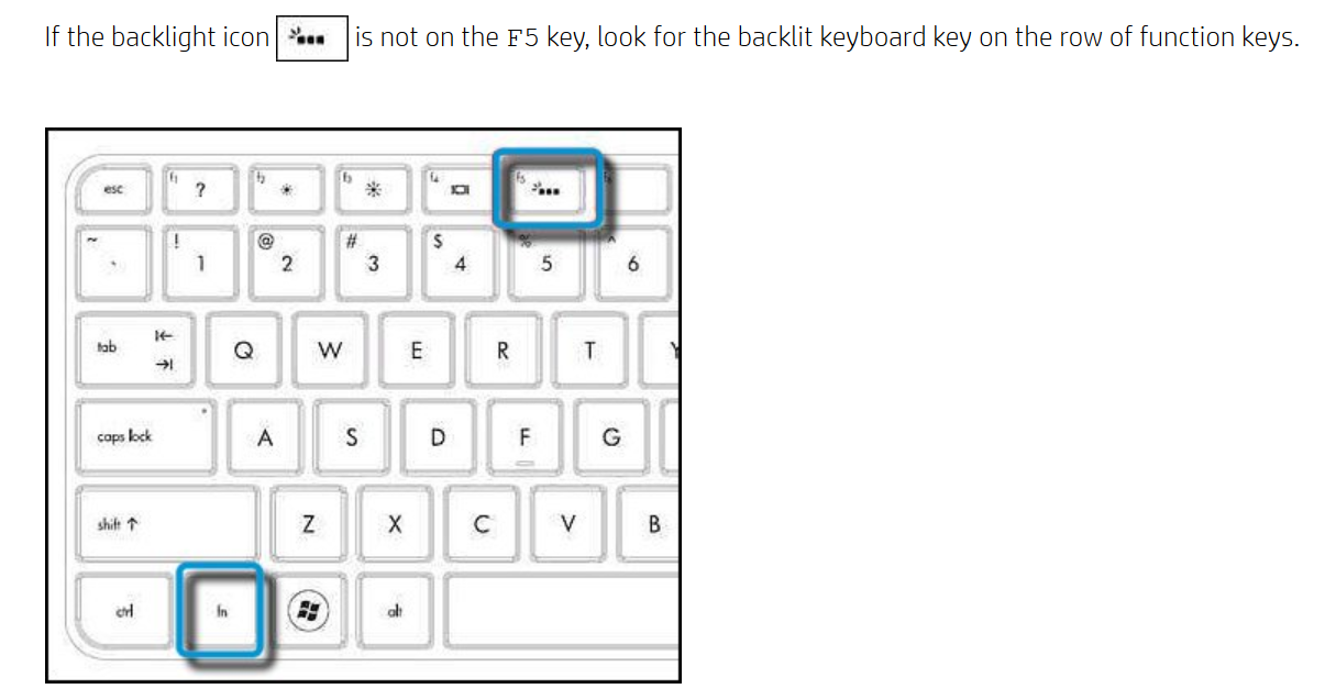 How To Get Keyboard To Light - Microsoft Community