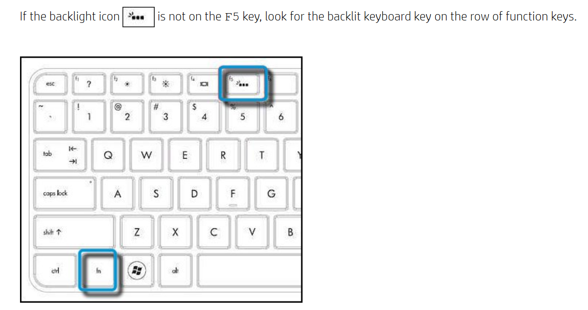 how to get keyboard to light - Microsoft Community