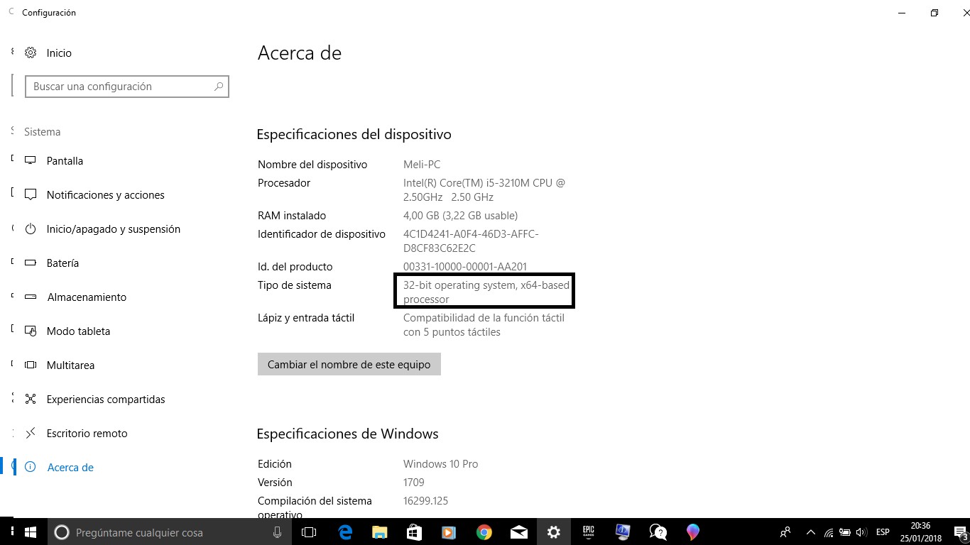 Windows 10 → Actualizar De 32 A 64 Bits Microsoft Community 6136