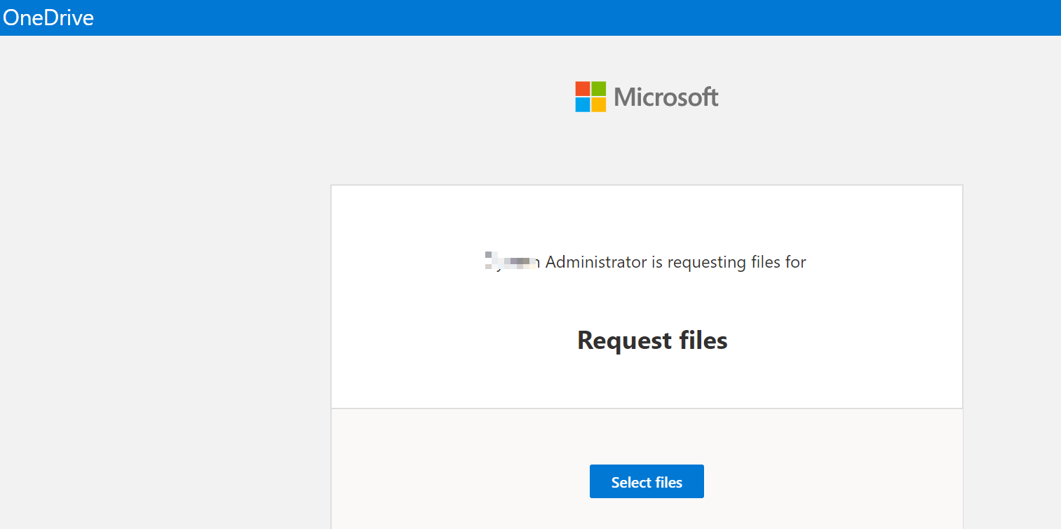 Create a file request - Microsoft Support