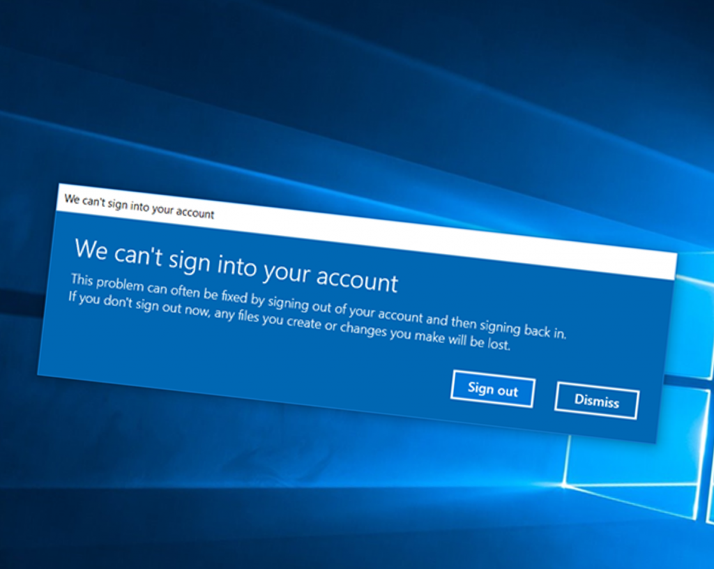 Windows 10 can't sign into Microsoft account after updates - Microsoft ...