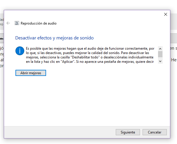 Windows 10 - Audio mi laptop no -