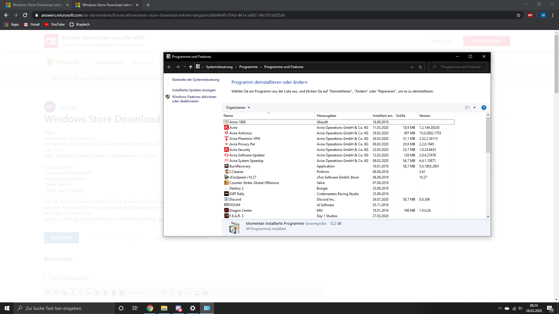 Windows Store Download extrem langsam Microsoft Community