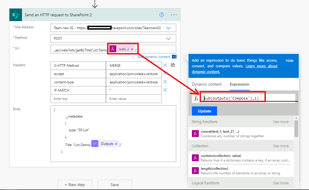 How do I get a count of the number of items in a SharePoint List in ...