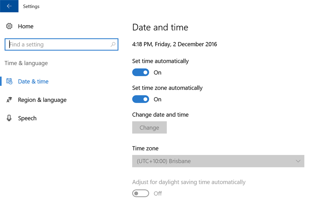 Time Synchronization Task Scheduler Windows 10 Microsoft Community