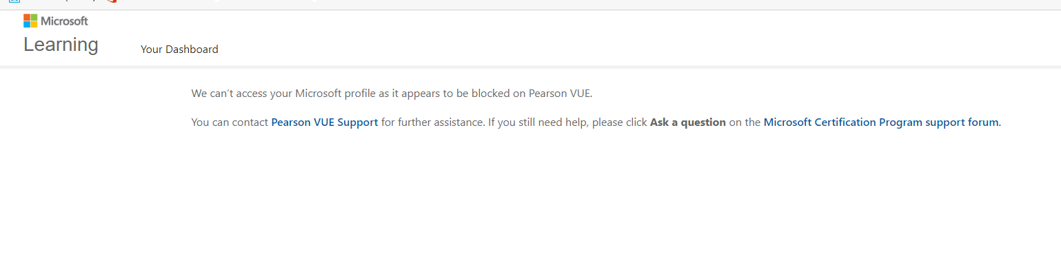 We Can’t Access Your Microsoft Profile As It Appears To Be Blocked On ...