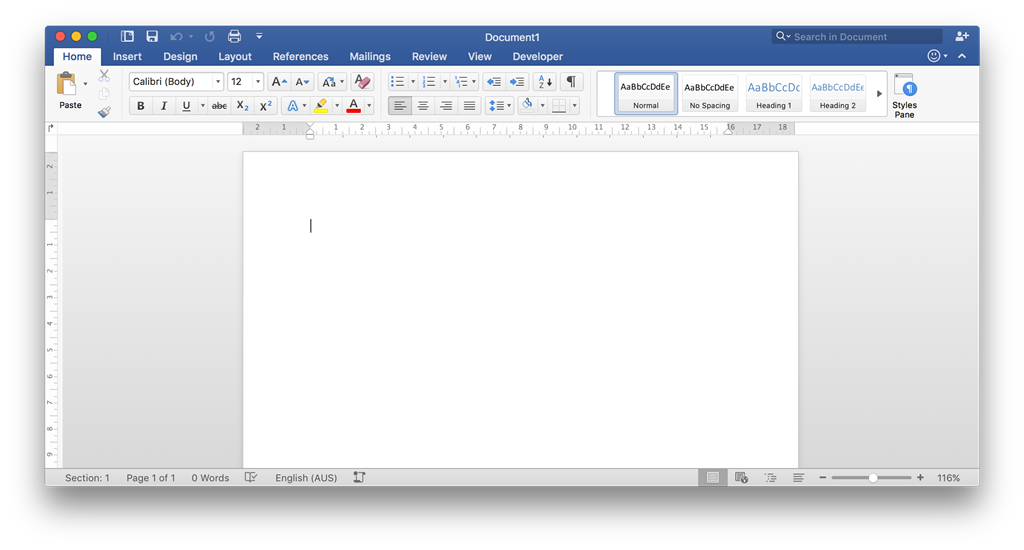 Headers In Word For Mac