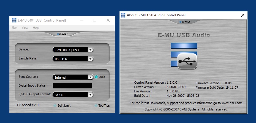 Creative emu 0404 driver for mac