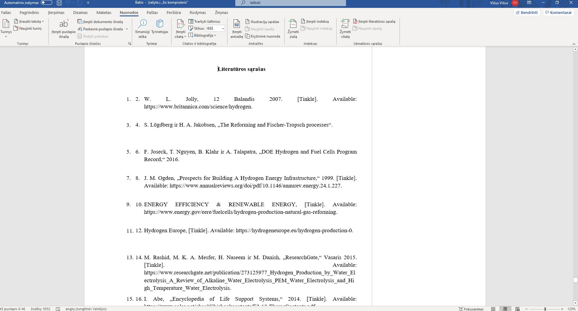 How To Create A Bibliography In Word