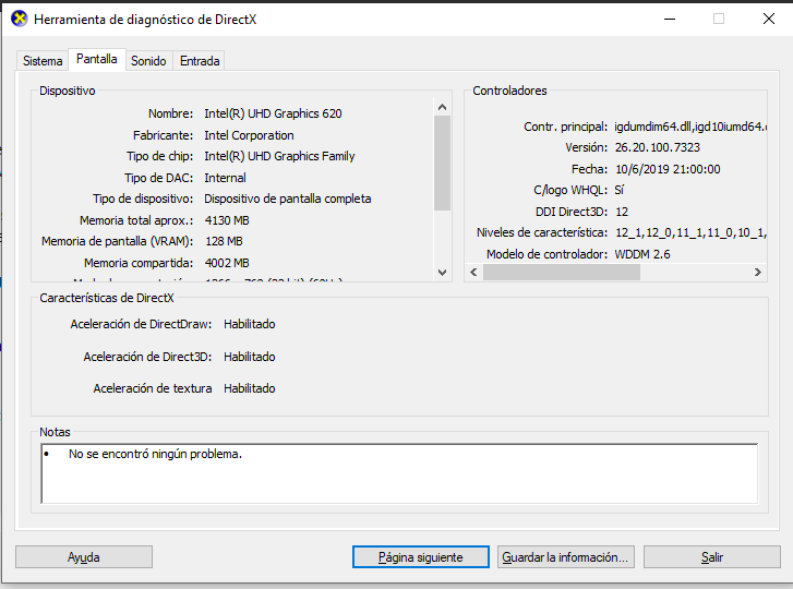 Directx 9 tarjeta online grafica