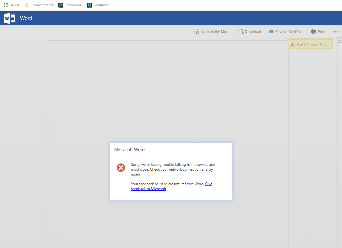 Microsoft Online Document Viewer is not currently working for .docx -  Microsoft Community