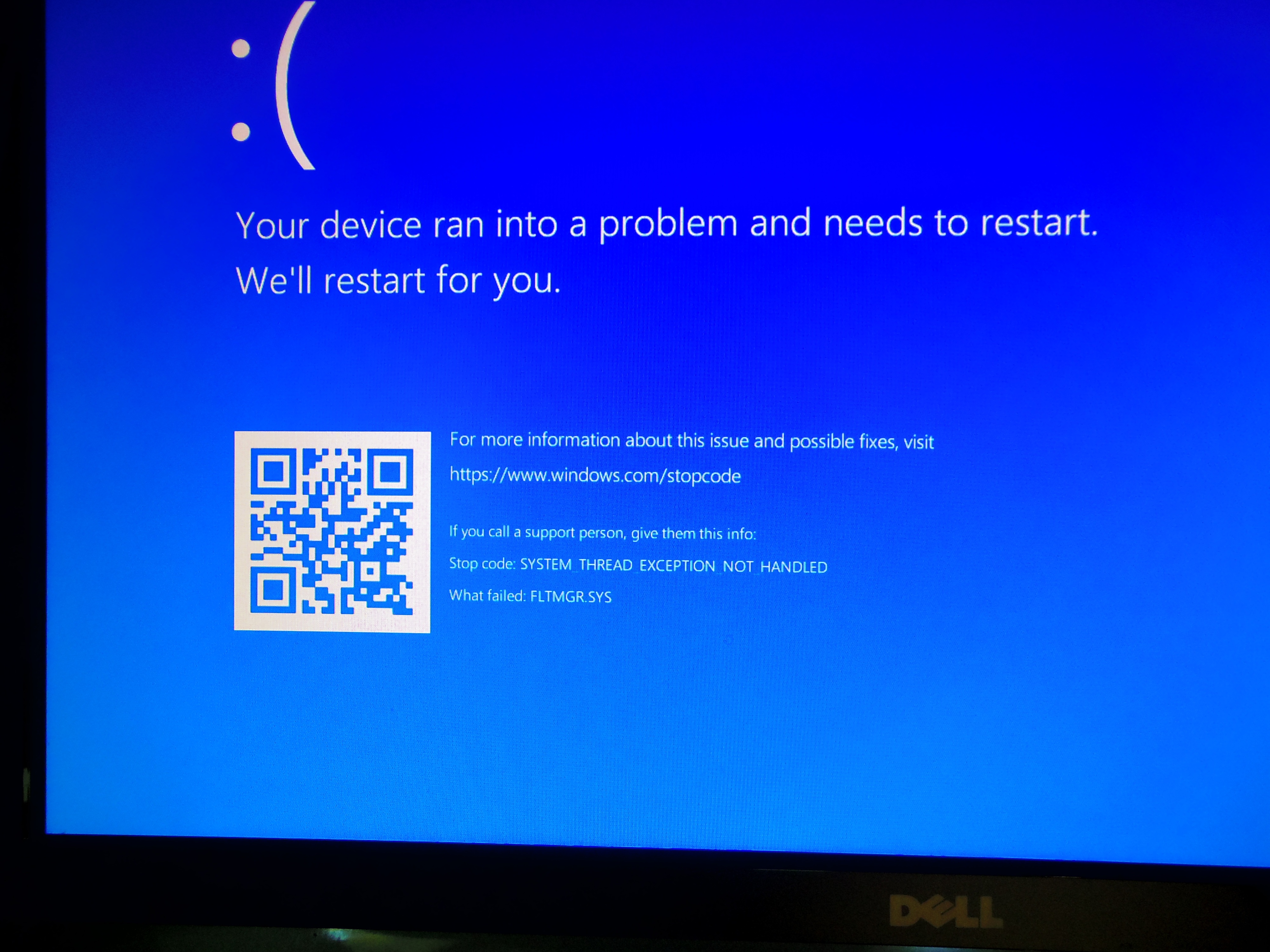 Blue screen start-up, Trouble shooting options require pass word, but -  Microsoft Community