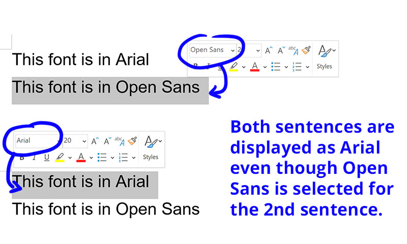 Как установить шрифт open sans в word