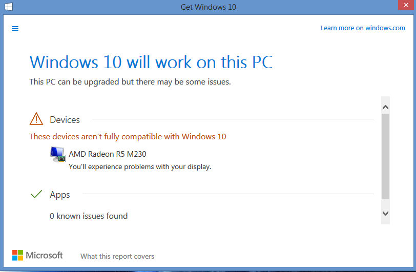 Device Compatibility With Windows 10 Microsoft Community 7767