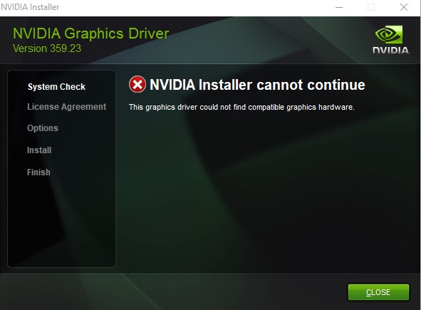 Nvidia Graphics card not detected Microsoft Community