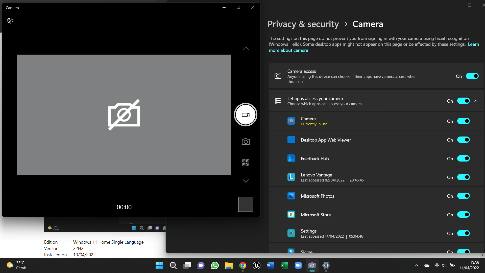 Camera doesn't work in Windows - Microsoft Support