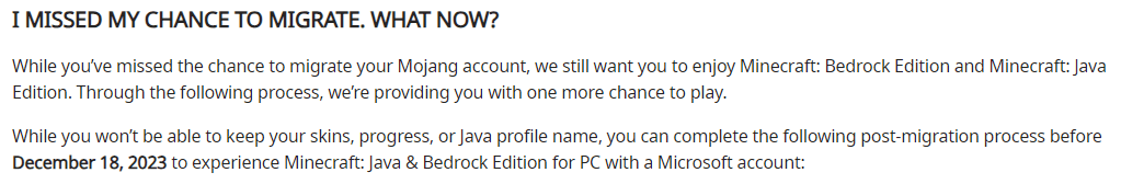 Minecraft post migration java account stolen due to the migration