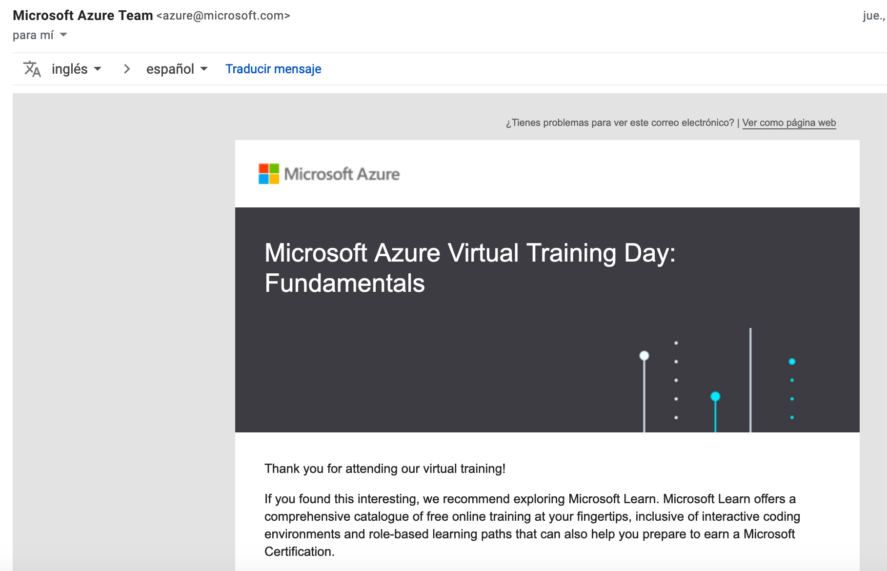 What Is Microsoft Virtual Training Days