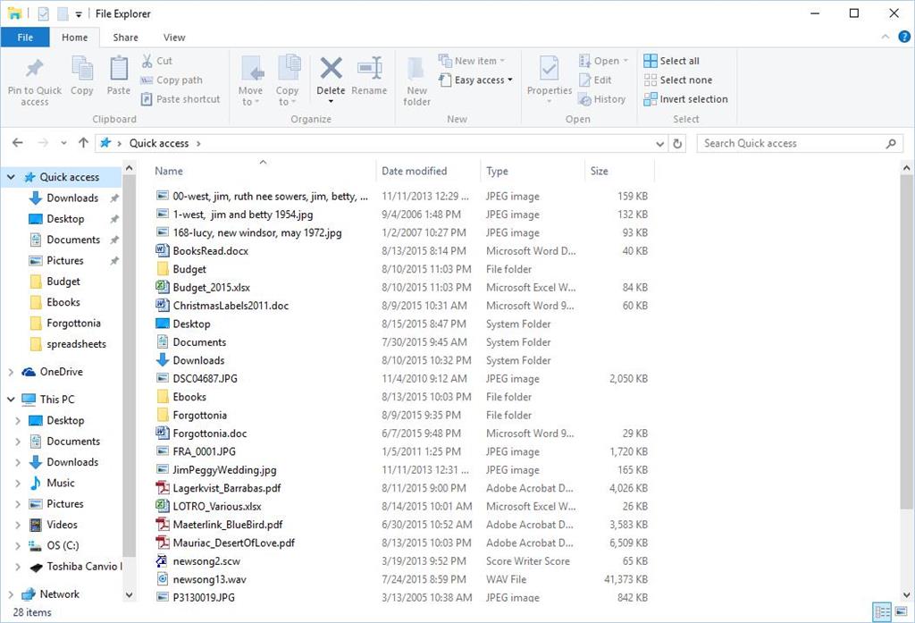 Windows 10 Quick Access - Folders grouped separately sometimes ...