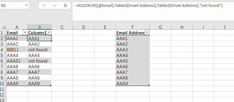 Xlookup Function not working - Microsoft Community