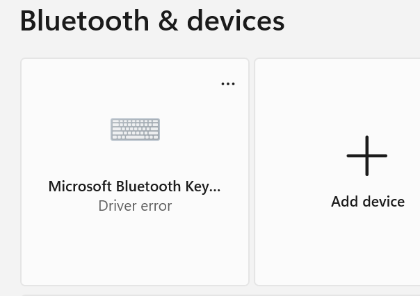 Microsoft Bluetooth Keyboard Pairs But Doesn't Work - Microsoft Community