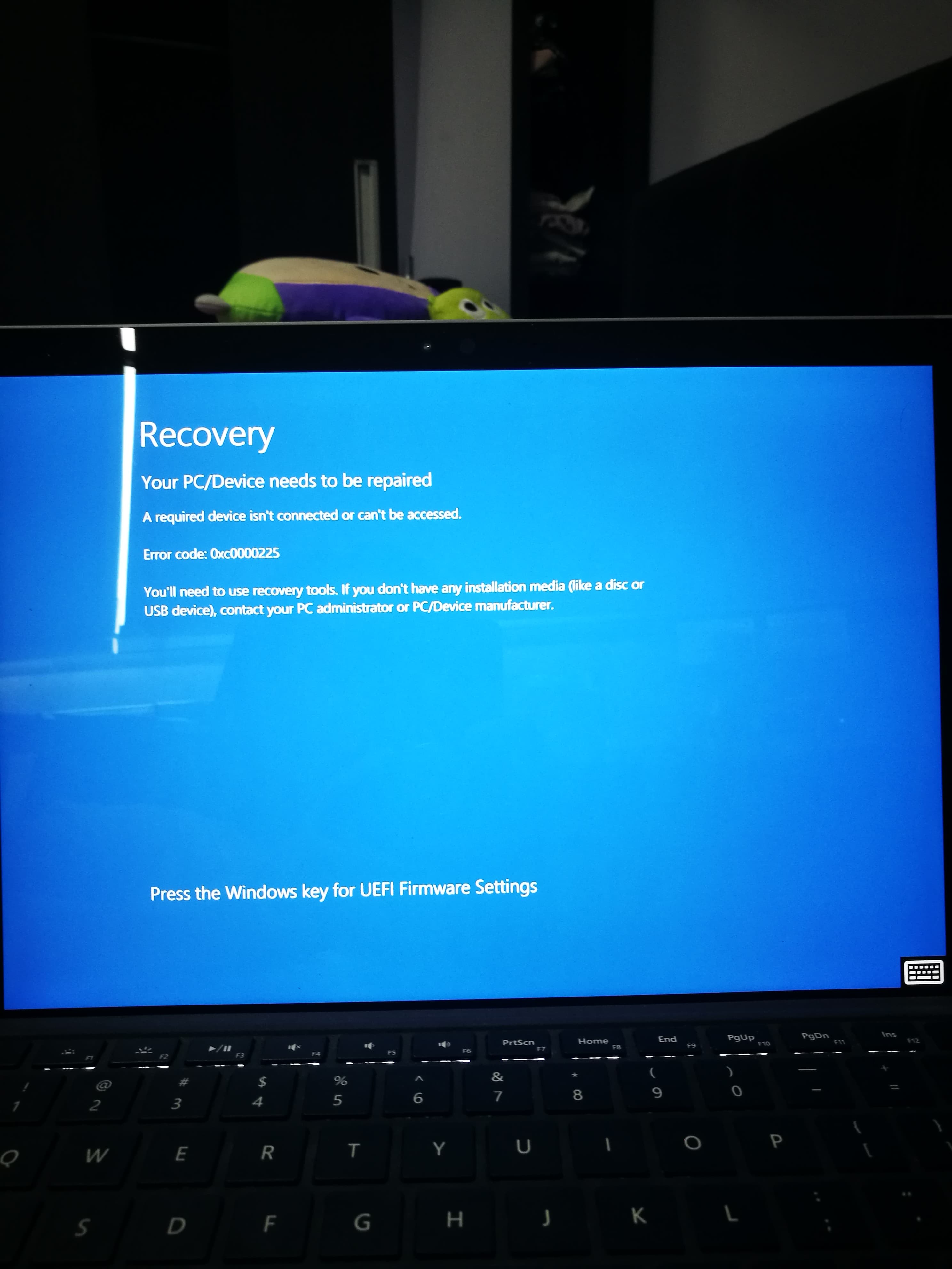 0xc0000225 Error Code On Windows 10 - Microsoft Community