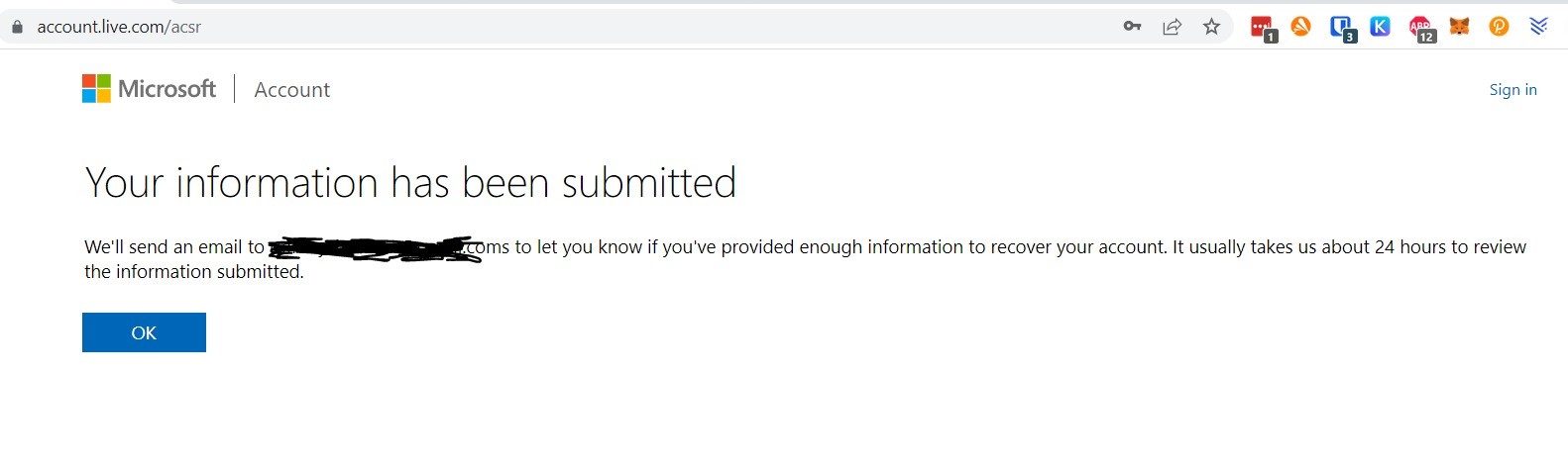 Account Locked - Compliance Lock - Microsoft Community