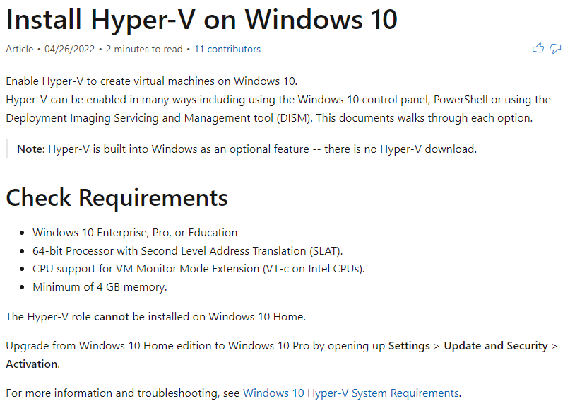 How to run a Windows 11 VM on Hyper-V - Microsoft Community Hub