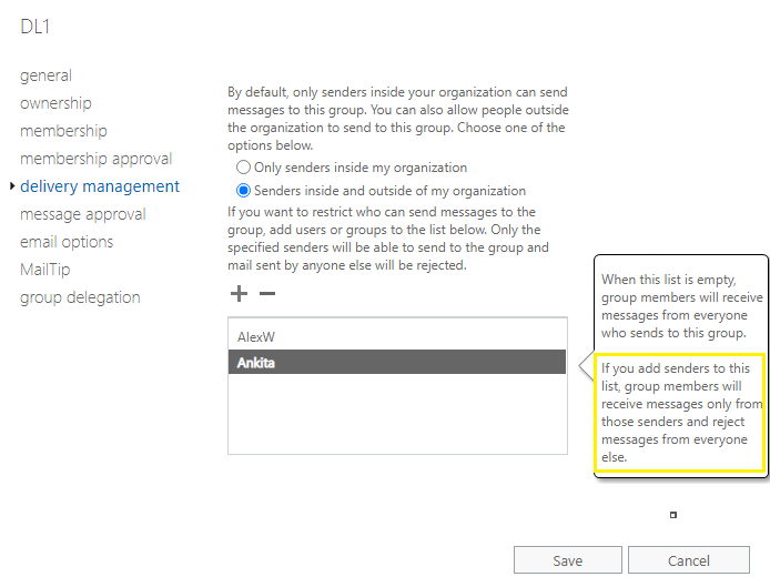 Distribution List - Microsoft Community