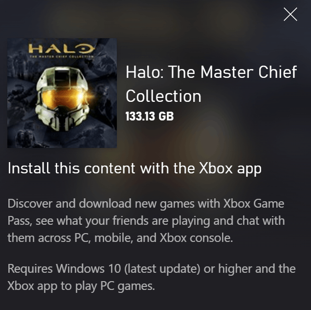 Halo: The Master Chief Collection Windows 10 [Digital Code] 