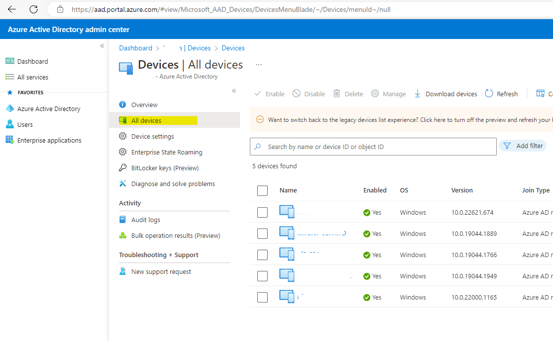 Device listed twice in subscription - Microsoft Community