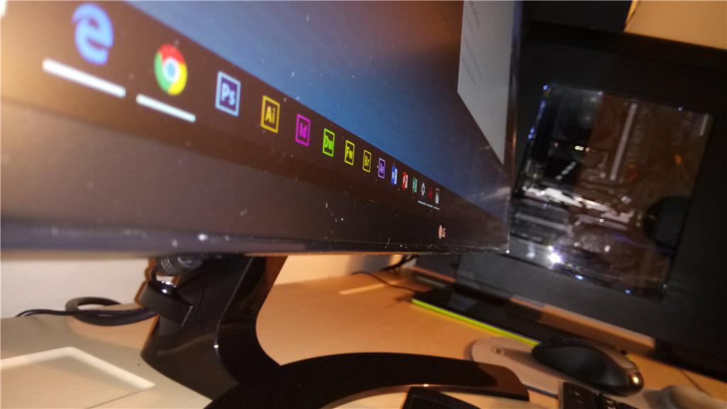 Black Borders around Ultrawide Display Windows 10 Microsoft Community