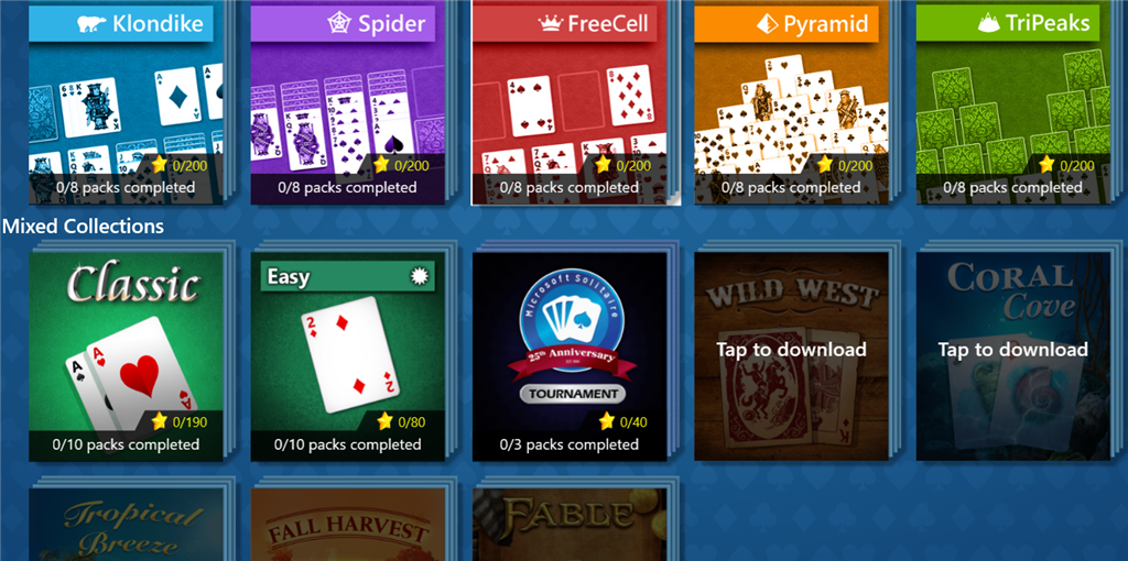 Solitaire Collection Star Club Microsoft Community