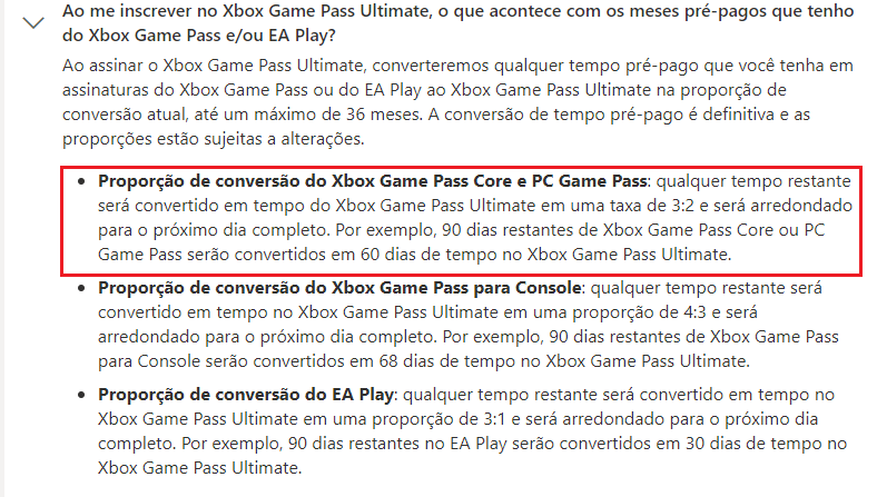 Como Converter Game Pass Core Para Game Pass Ultimate - Microsoft Rewards 