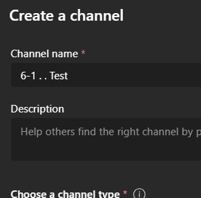 Teams Channel name thinks it is a link when it isnt - Microsoft 