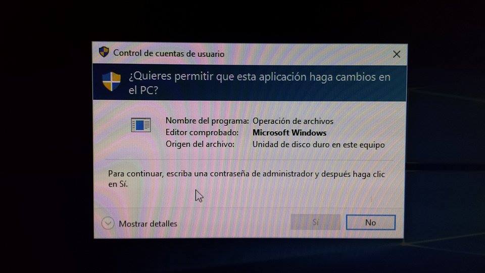 Windows 10 me pide contraseña para eliminar archivos pero no - Windows 10 Me Pide Contraseña Para Iniciar Sesion
