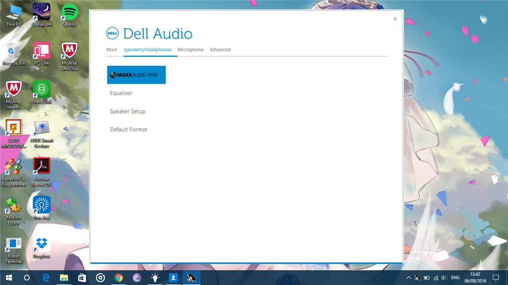 Dell Audio Panel for MaxxAudioPro not working properly - Microsoft Community